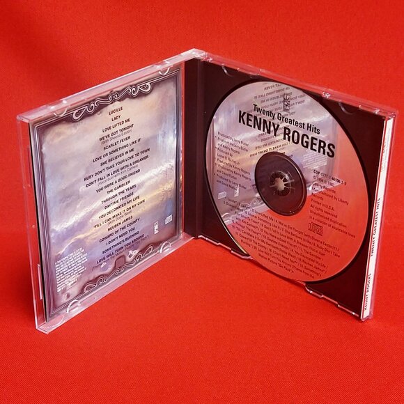 Kenny Rogers Twenty Greatest Hits Audio CD 1983 - Picture 5 of 8